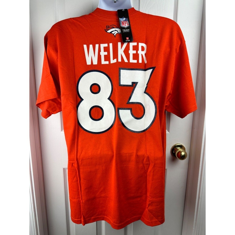 NWT! NFL Team Apparel‎ Denver Broncos Welker #83 Orange T-Shirt Size XL